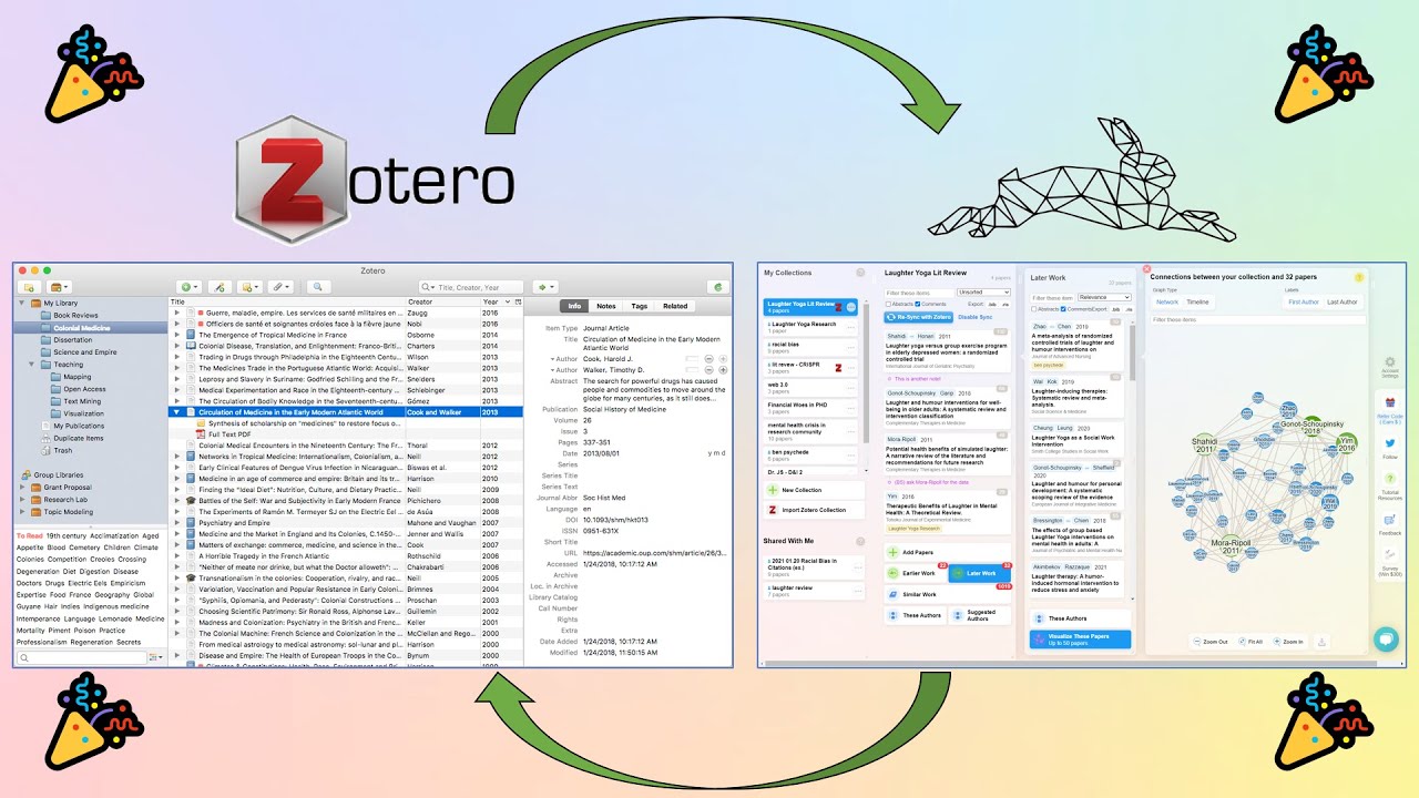 Research Rabbit x Zotero