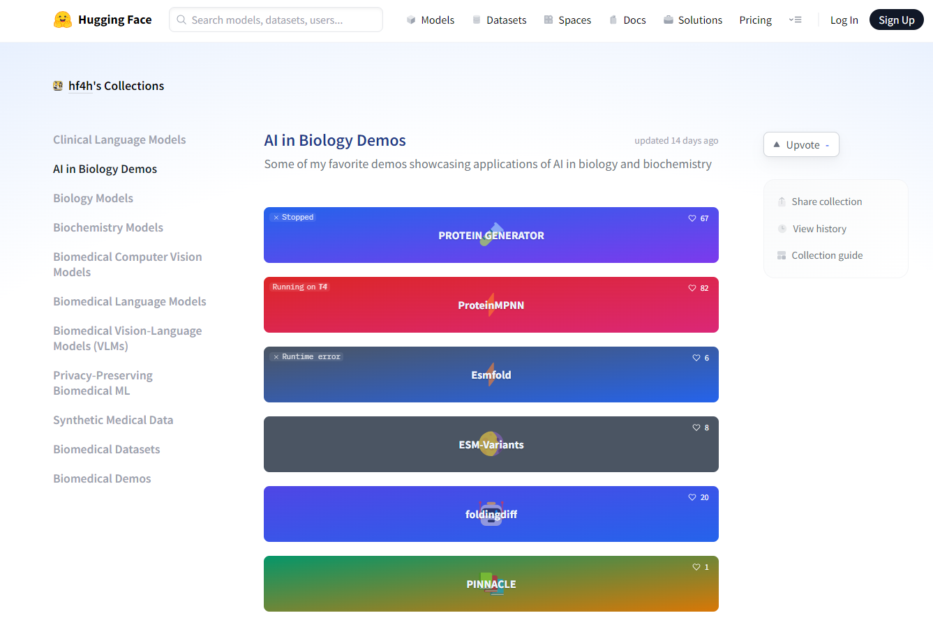 AI in Bio Demos