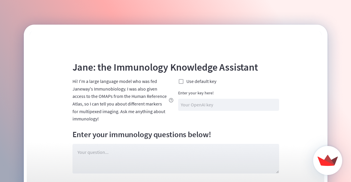 Immuno Chatbot 01